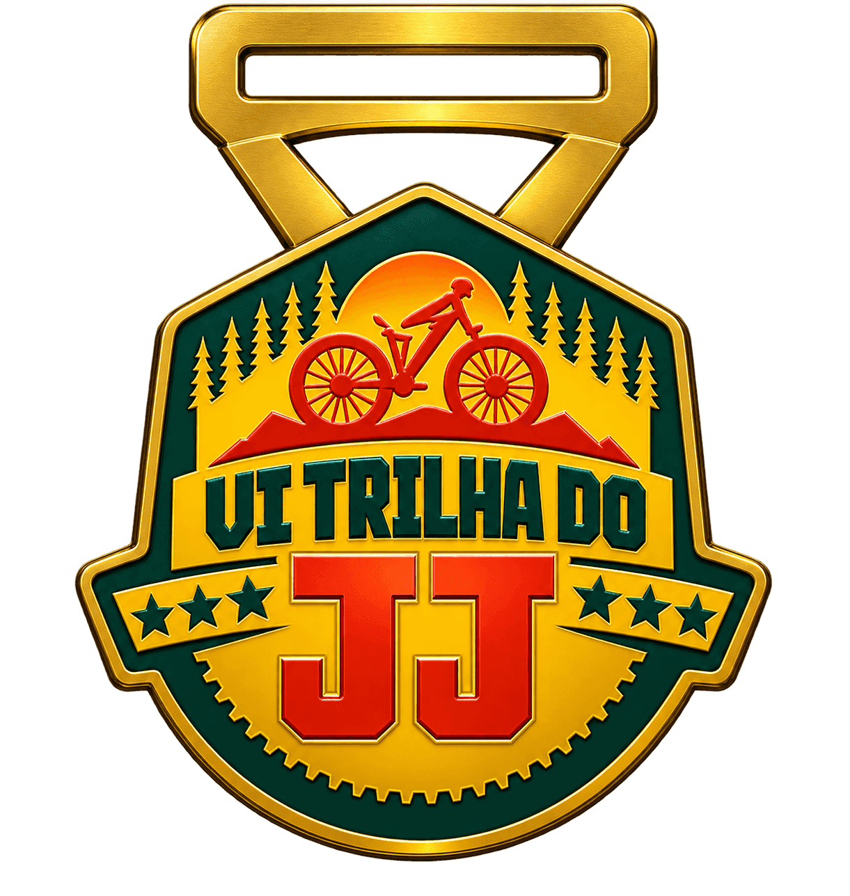 Medalha da Trilha do JJ — frente